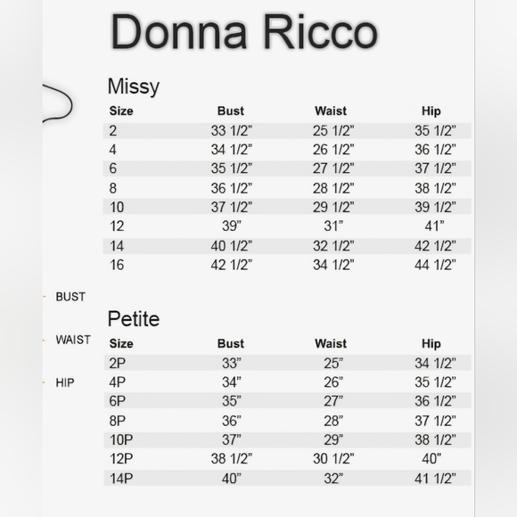 NWOT Donna Ricco Cocktail Shealth Dress - Picture 4 of 4